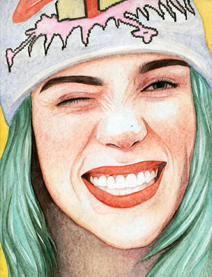 2018 [Watercolor + Pen]