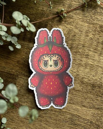 Strawbubu Sticker
