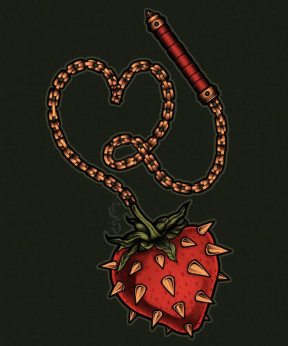 Strawberry Flail