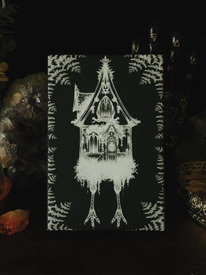 B&W Baba Yaga Canvas